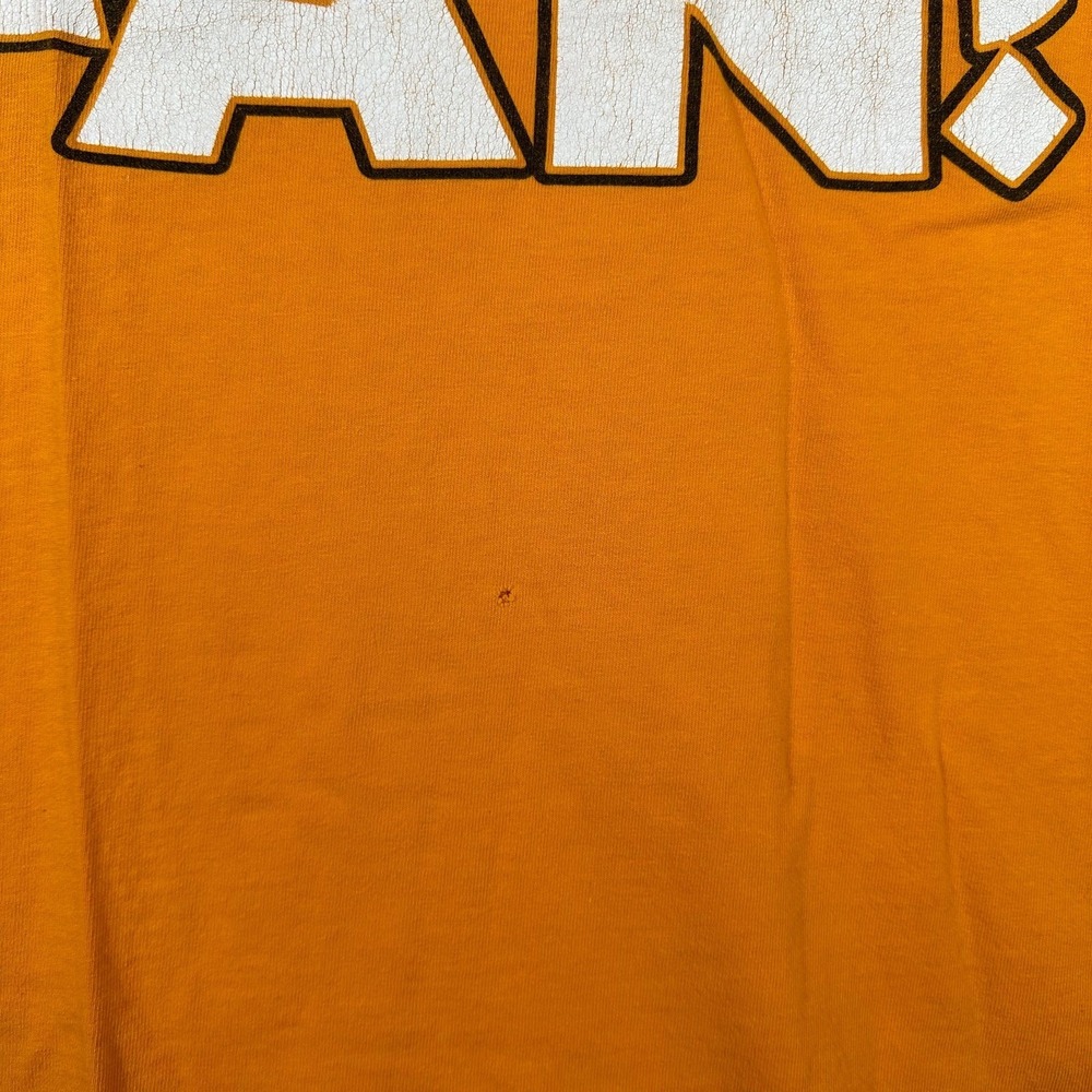 VINTAGE Castaways Tennessee Volunteers T Shirt Mens OSFA Orange Vol Fan Dog 90s - Picture 6 of 7